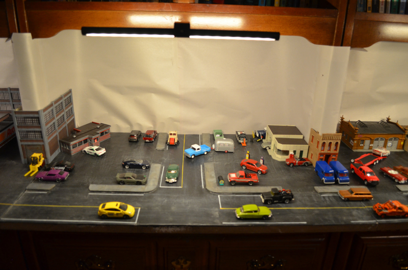Illustration for article titled Wrong side of the tracks Diorama in place